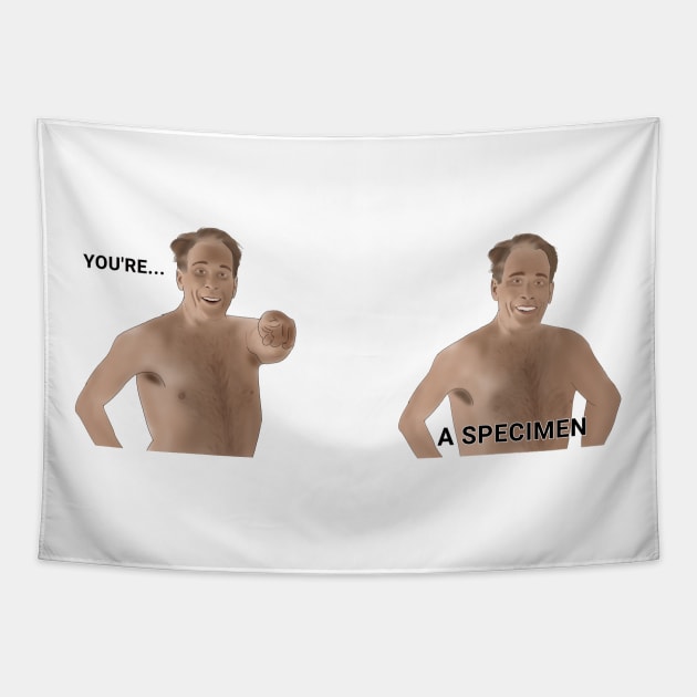 mark - specimen Tapestry by Ofthemoral