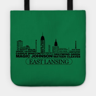 East Lansing Basketball Tote