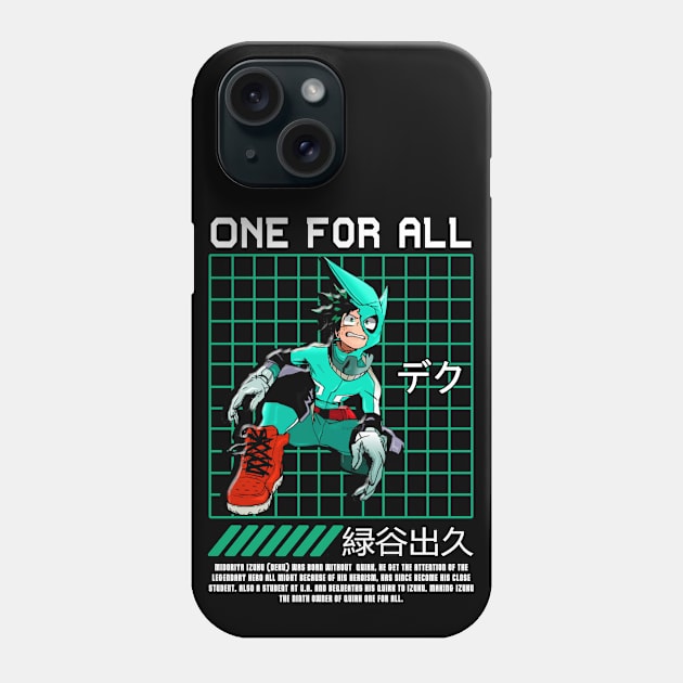 DEKU IV In Green BOX Phone Case by RayyaShop