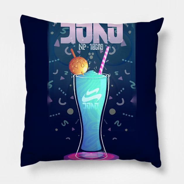 Groovy Smoothie Pillow by OilPanic