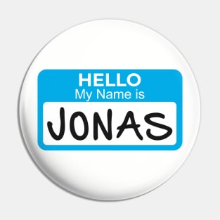 Name Is Jonas: Nostalgic Tribute to 90's Alt Rock Pin