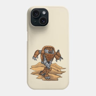 Wild Animal Fighter - Armordillo Phone Case