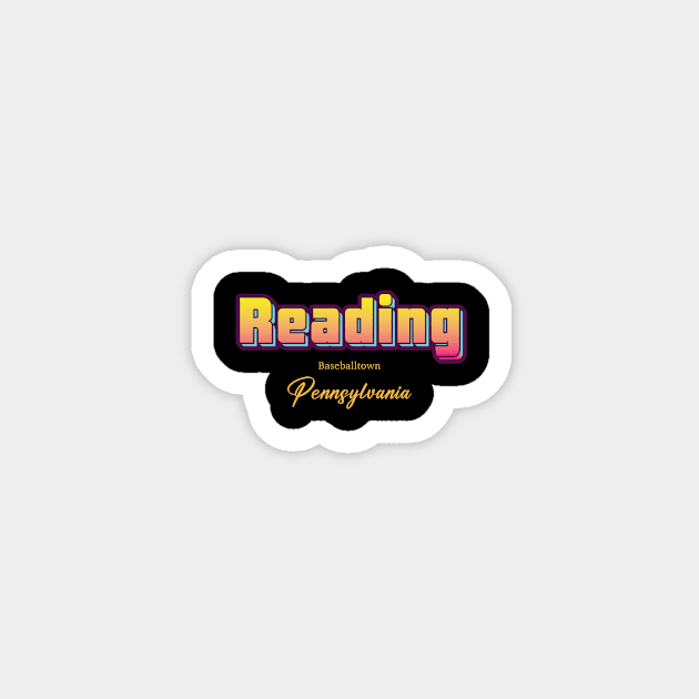 Reading Magnet by Delix_shop