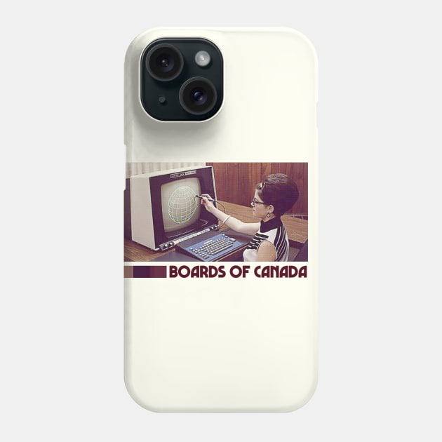 Boards Of Canada Retro Fanart Tribute Design Phone Case by DankFutura