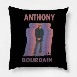 Anthony Bourdain Colour Pillow