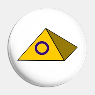 Pyramid Pride Pin