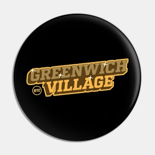 Greenwich Village Vibe: Urban Hip T-shirt Collection for NYC Trendsetters Pin