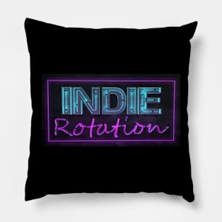 Indie Rotation logo #2 Pillow