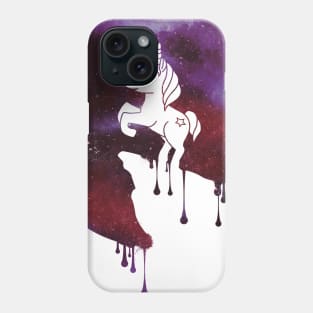 Cute Unicorn Fullmoon Watercolour Galaxy Universe Milkstreet Funny Gift Phone Case