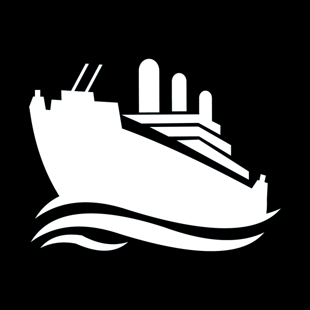 cruise ship by HBfunshirts