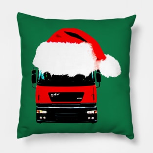 ERF ECX classic British lorry Christmas special edition Pillow