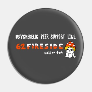 Psychedelic Peer Support Line + Mushy Pin