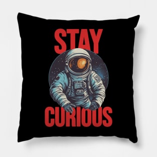 Stay Curious Pillow