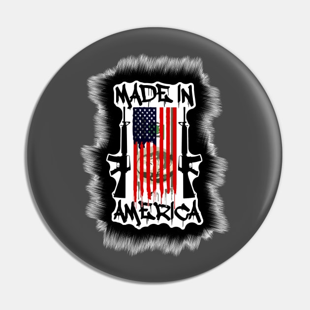 Made in America Pin by hoodforged