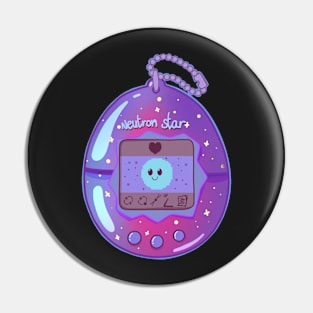 Tamagotchi - neutron star Pin