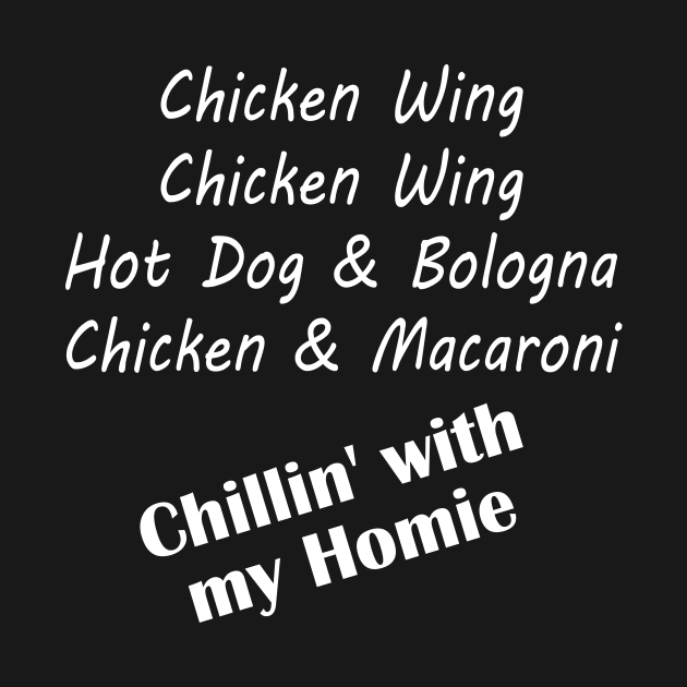 Chicken Wing Song Lyric Hot Dog Bologna Macaroni Kids by Nichole Joan Fransis Pringle