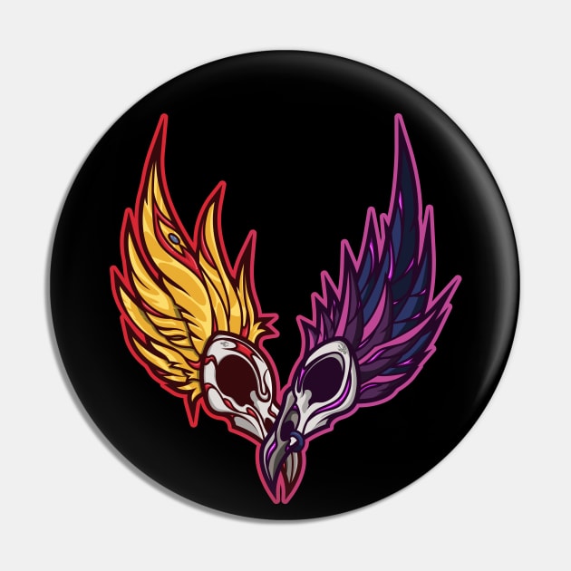 rakan y xayah plume kintsugi Pin by FamiFriki_V