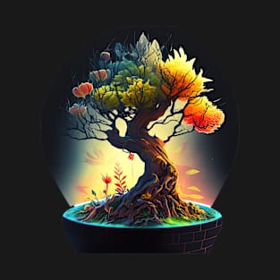 Surreal Tulip Bonsai T-Shirt