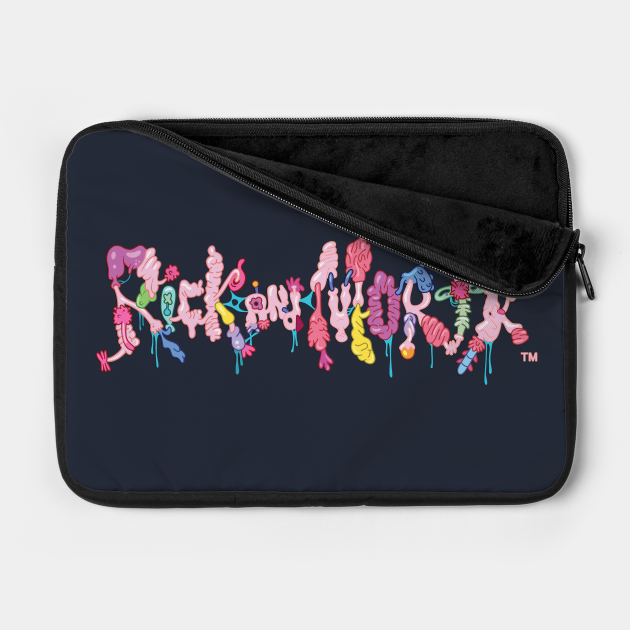 rick and morty laptop case
