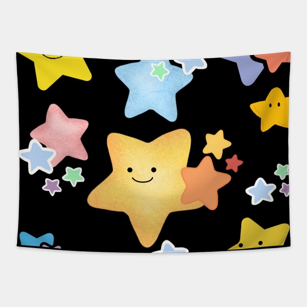 twinkle twinkle little star Tapestry by zzzozzo