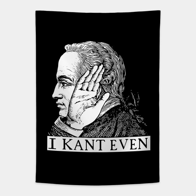 I Kant Even Tapestry by LordNeckbeard