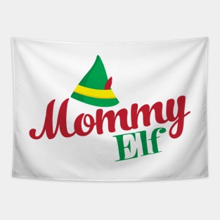 Mommy Elf Tapestry