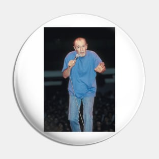 George Carlin Photograph Pin