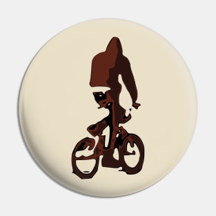 bmx bike silhouette Pin