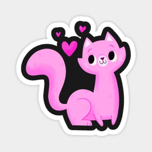 Pink Kitten Magnet