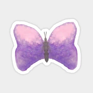 watercolour purple butterfly watercolor butterflies pink butterfly Magnet