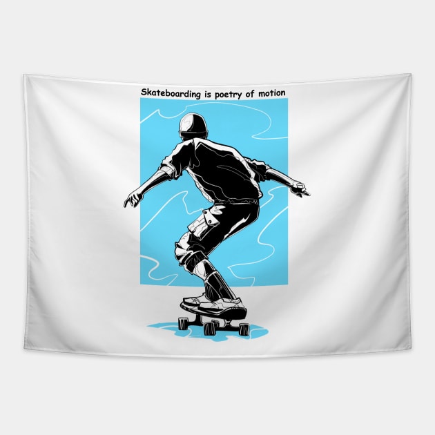 Skateboarding tapestry store