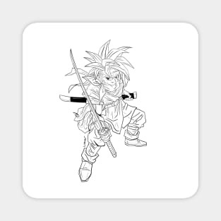 crono chronicles in ecopop classic gaming trigger art Magnet