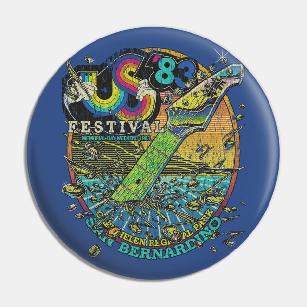 US Festival 1983 Pin by JCD666
