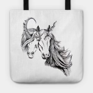 Conjoined Unicorns Tote