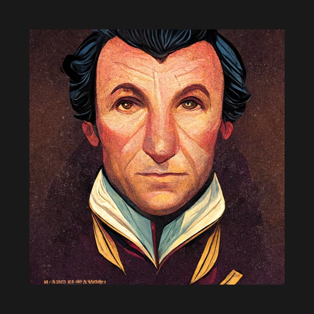 James Monroe | Comics style by ComicsFactory