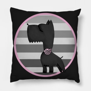 Sassy Scottish Terrier Pillow