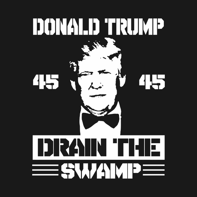 Donald Trump Drain The Swamp by LeeTu