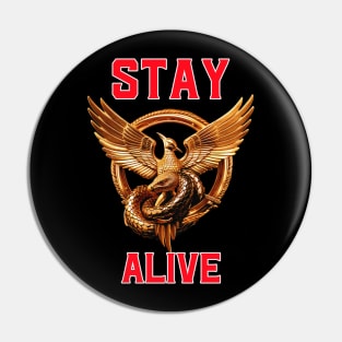 Hunger Games Stay Alive Mockingjay Pin