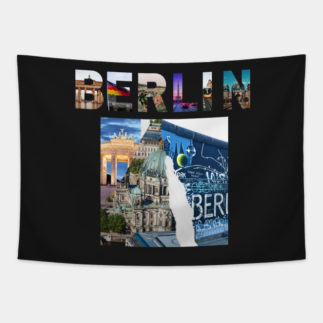 Berlin Sensation Tapestry by DarioNelaj