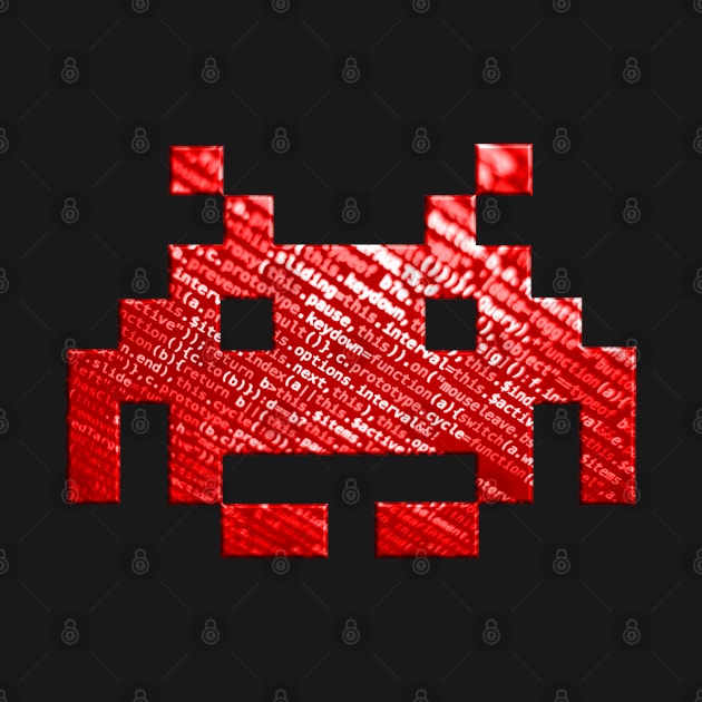 Code-Invader (Red) by McWolf