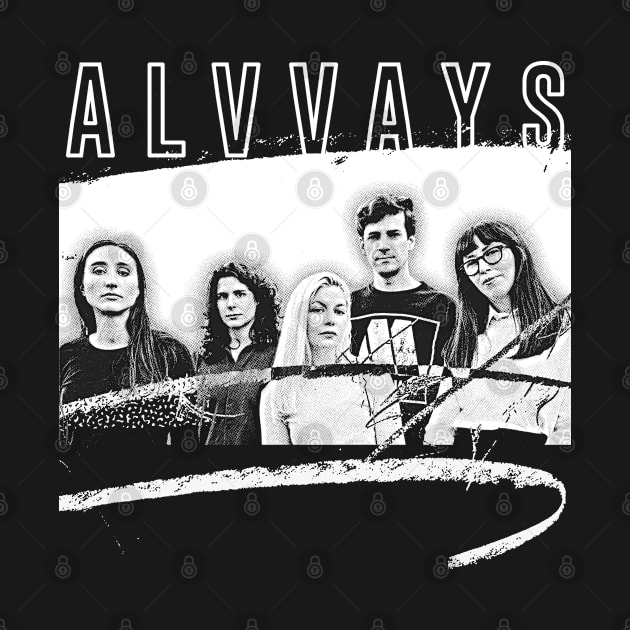 ALVVAYS ≥ ≤ Original Glitch Style Fan Artwork by unknown_pleasures