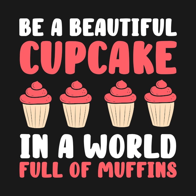 Beautiful Cupcake World Full Of Muffins Bakery by Print-Dinner