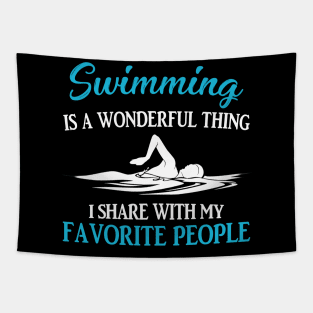 Swimming Is A Wonderful Thing Tapestry