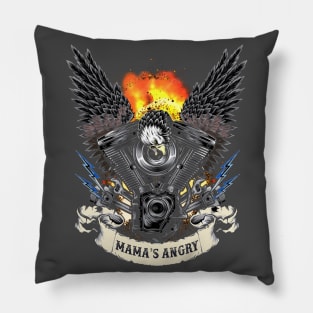 Mama's Angry II Pillow