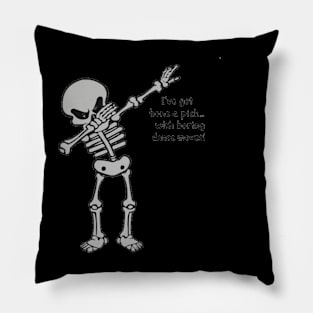 Skeleton Dubbing Pillow