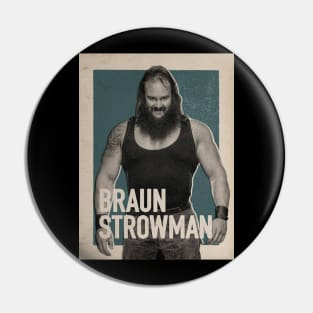 Braun Strowman Vintage Pin