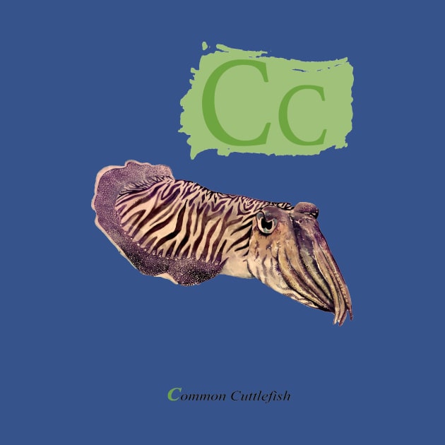 C is for Cuttlefish by IndiasIllustrations