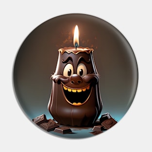 Chocolate candle Pin