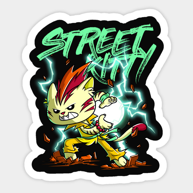 Street Fighter Kitty Powerful Cat With Kung Fu Powers Street