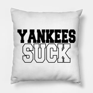 yankees suck Pillow